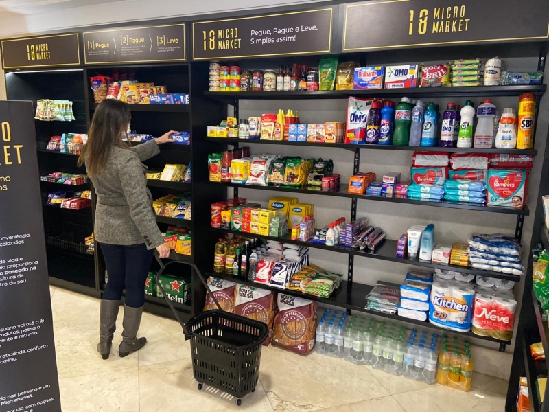 No modelo chamado "honest market", o autoatendimento é completo, inclusive na hora de pagar