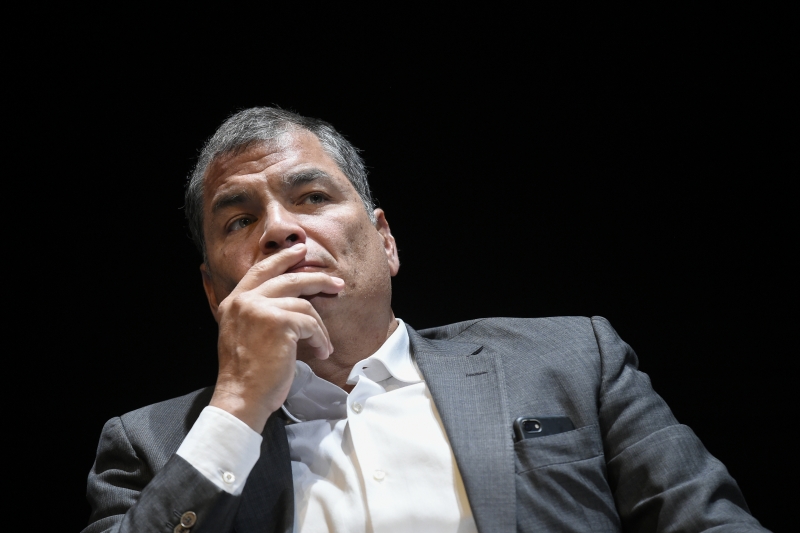 Correa havia anunciado entrada na disputa como candidato à vice