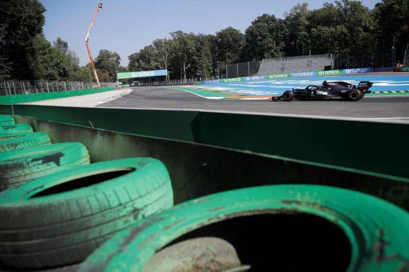 Valtteri Bottas, da Mercedes, começou o final de semana na frente, em um circuito novo para a categoria, em Mugello, na Itália