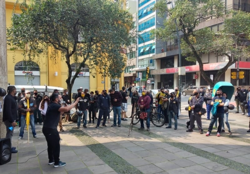 Trabalhadores dos Correios no Rio Grande do Sul integraram a greve nacional em 17 de agosto