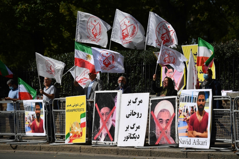 Fato gerou protestos em frente à embaixada iraniana em Londres