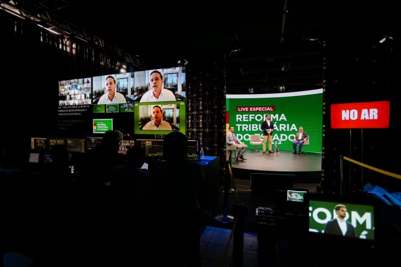 Leite apresentou os principais pontos da reforma em live em que conversou com convidados