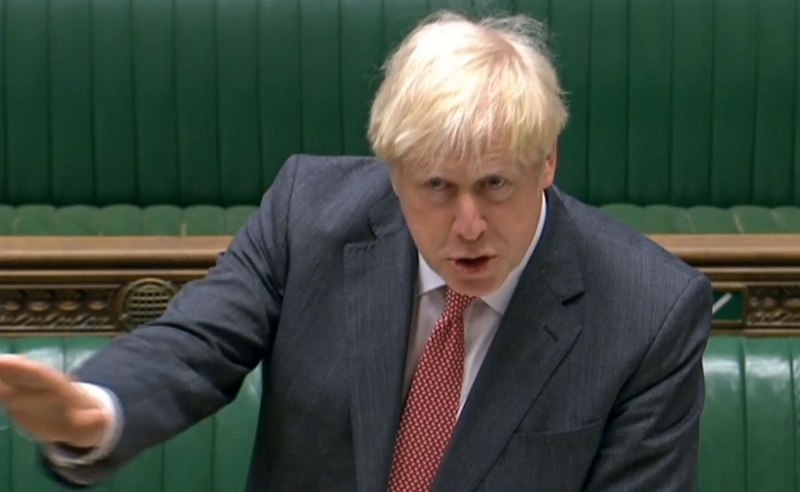 Na Câmara do Comuns, Johnson afirmou que é preciso garantir a 'soberania' e a 'integridade' do Reino Unido