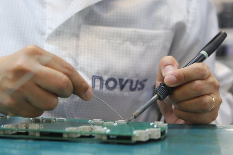 Novus foi fundada no início da década de 1990 e hoje exporta 50% da produção