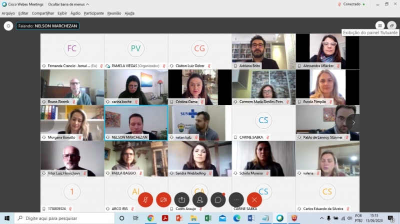 Marchezan e secretários municipais de Educação e Saúde reuniram-se com setores da educação