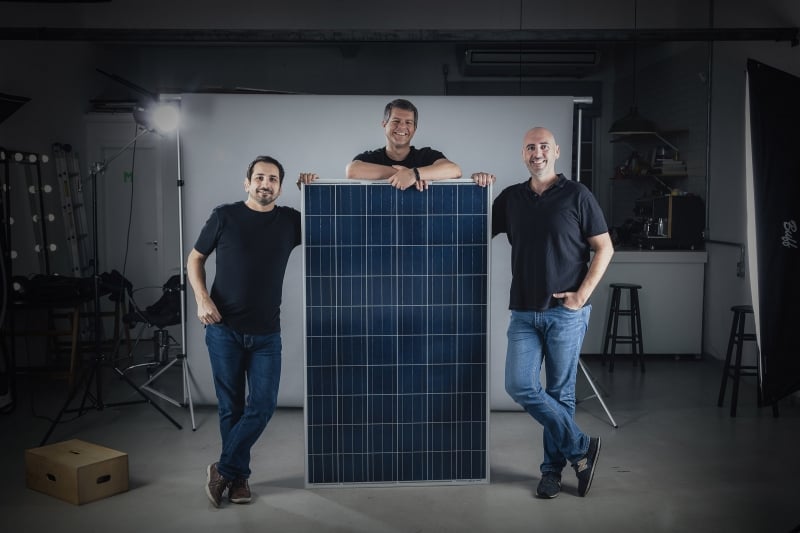 Fabricio Scariot, Cristiano Meditsch e Gustavo Marques estão à frente da startup