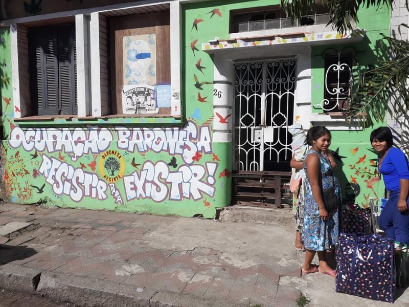 Centro de Referência Afro-Indígena precisa de reparos após ter sido atingido por ciclone bomba