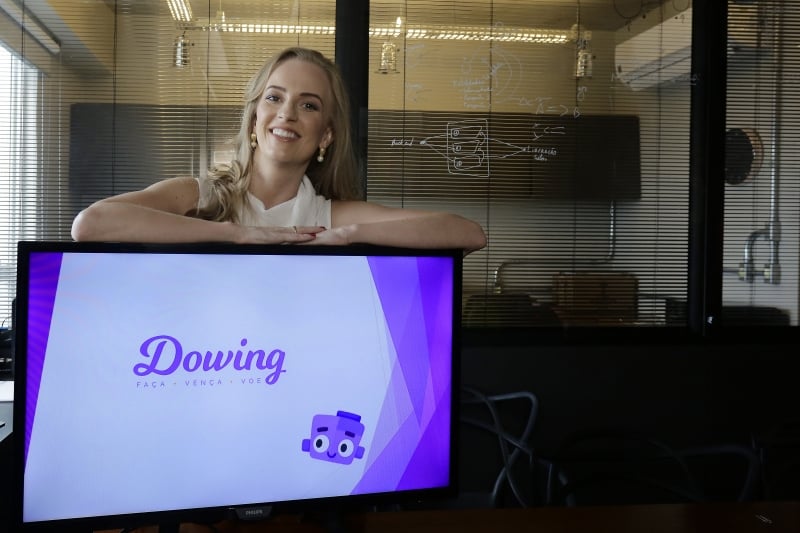 Idealizadora do Dowing - Fernanda Fr&ouml;hlich Foto: T&acirc;nia Meinerz/Divulga&ccedil;&atilde;o/JC