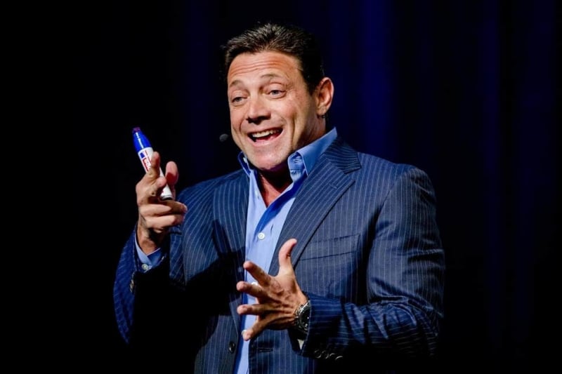 Jordan Belfort inspirou um filme estrelado por Leonardo Di Caprio Foto: Gramado Summit/Divulga&ccedil;&atilde;o/JC