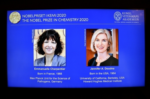 Duas cientistas vencem Nobel de Qu�mica por pesquisa com genoma