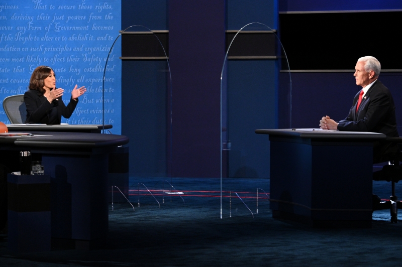 Kamala Harris e Mike Pence protagonizaram um debate respeitoso
