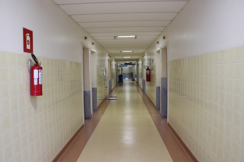 Área de quase 500 metros quadrados (foto) será reformada para a implantação de 15 leitos de internação