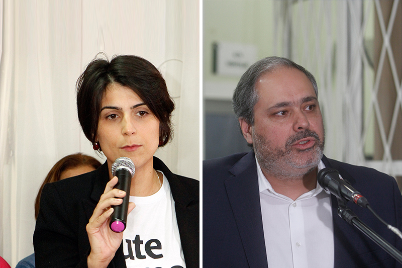Show virtual em apoio a candidatura de Manuela d'Ávila é questionado pelo atual vice-prefeito e também candidato Gustavo Paim