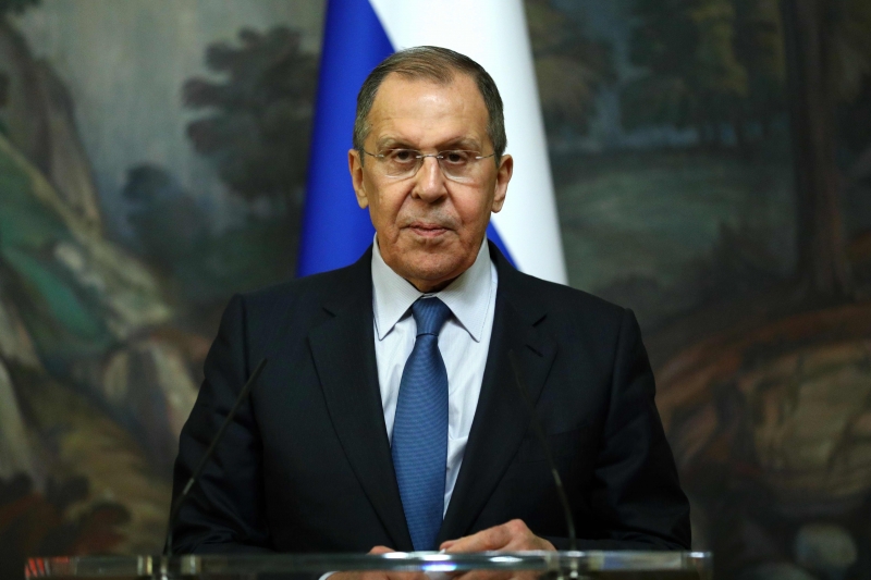 Ministro russo Sergey Lavrov se comprometeu a continuar as conversas