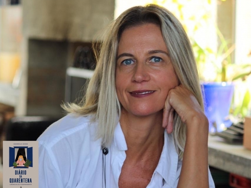 Daniela Goes traz olhar leve e divertido sobre o isolamento social
