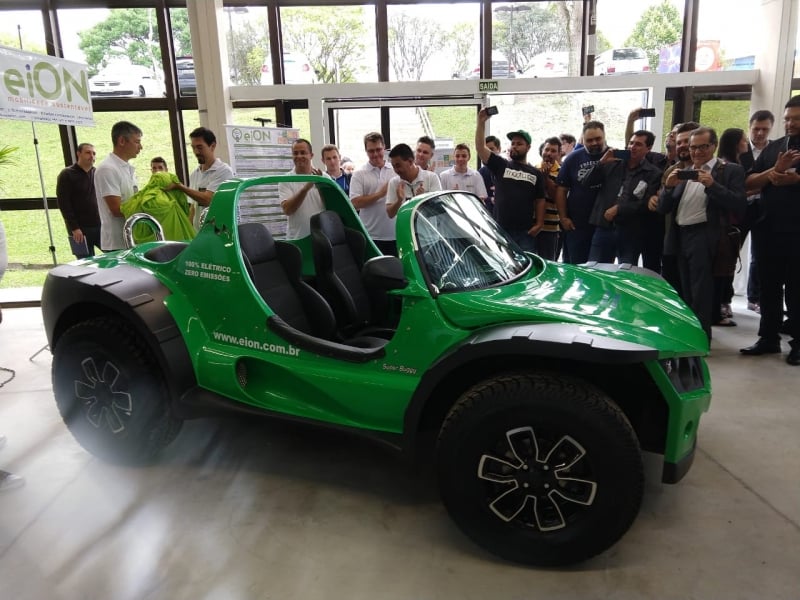 Buggy 100% elétrico apresentado recentemente é um dos focos de colaboração entre as companhias