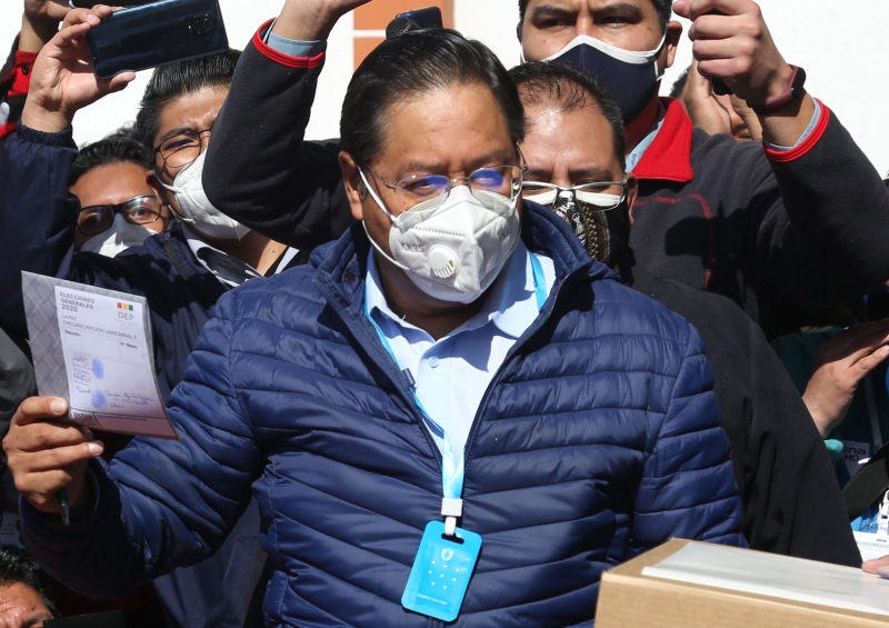 Arce afirmou que o MAS não pretende polemizar nem estimular protestos