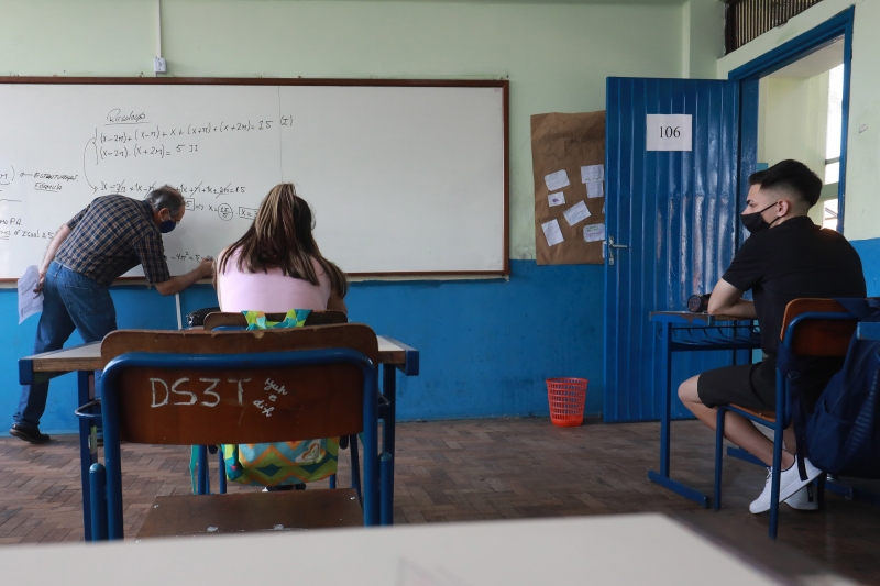 Volta às aulas na rede estadual de ensino ainda é tímida no Rio Grande do Sul