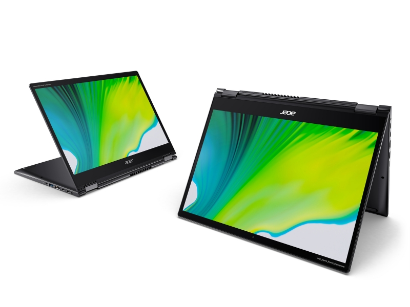 Acer Spin 5 vem equipado com Intel Core da 11ª geração e tem bateria com duração de 15 horas