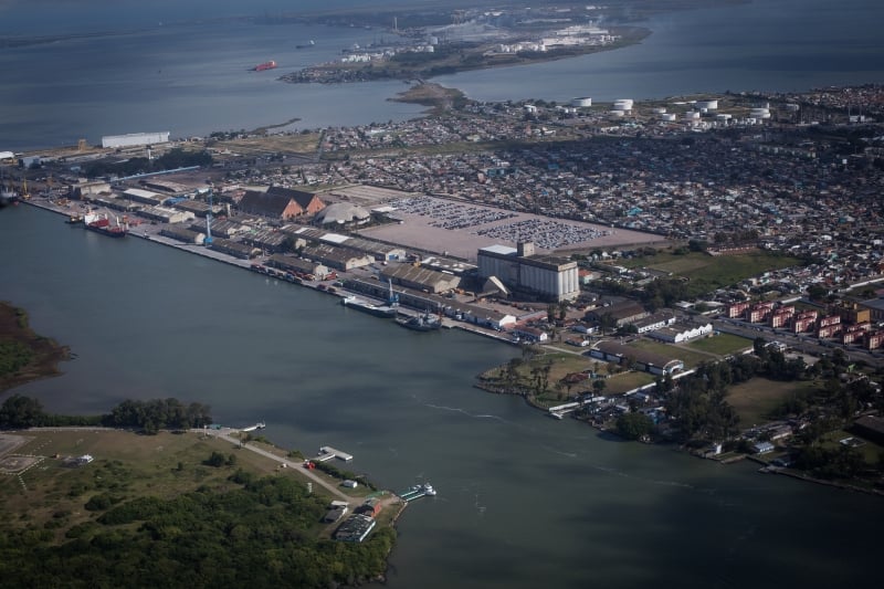 Porto de Rio Grande é um dos sete terminais, no Brasil, com maior vulnerabilidade a temporais e a ressacas decorrentes do aumento do nível dos mares