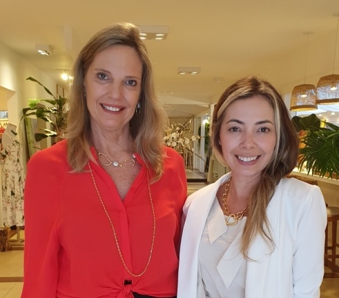 Betina Sperb Albuquerque e Aline Zanchi em tarde de moda na LArrivée 