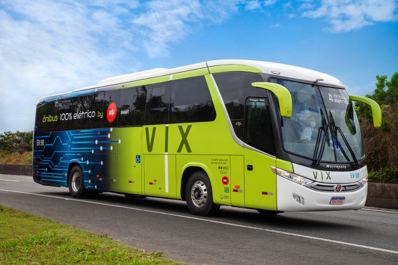 Veículo tem chassi produzido pela chinesa BYD e carroceria da fabricante gaúcha Marcopolo
