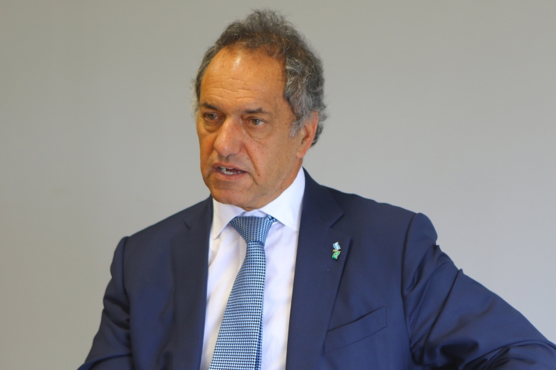 Daniel Scioli diz que será um agente de integração entre setores econômicos dos dois países