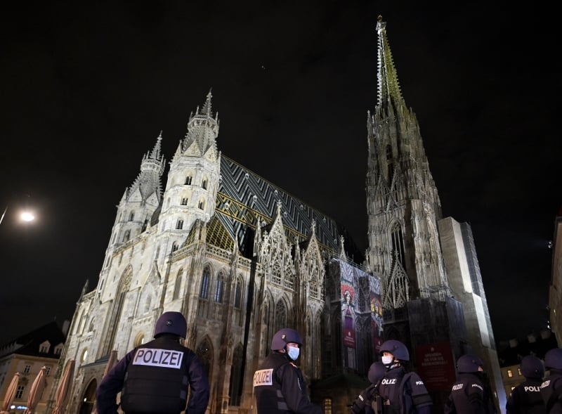 Polícia austríaca aumentou segurança nas ruas