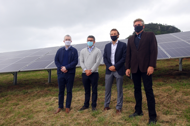 Antonio Napp, Julio Mottin Neto, Friedrich e Siegfried Koelln 