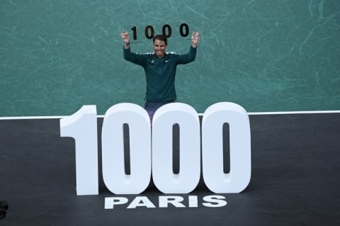 Número 2 do mundo, Nadal atinge marca de 1000 vitórias no circuito profissional do tênis