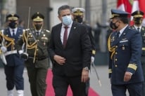 Presidente interino no Peru, Manuel Merino renuncia ap�s protestos