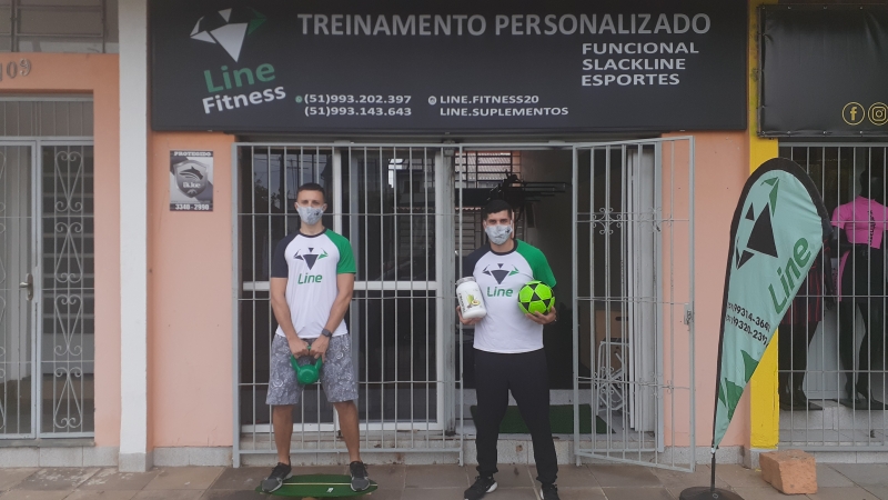 Lucas Muller e William Soares dos Santos têm um centro de treinamento no bairro Sarandi, na Capital Foto: ARQUIVOPESSOAL/DIVULGAÇÃO/JC