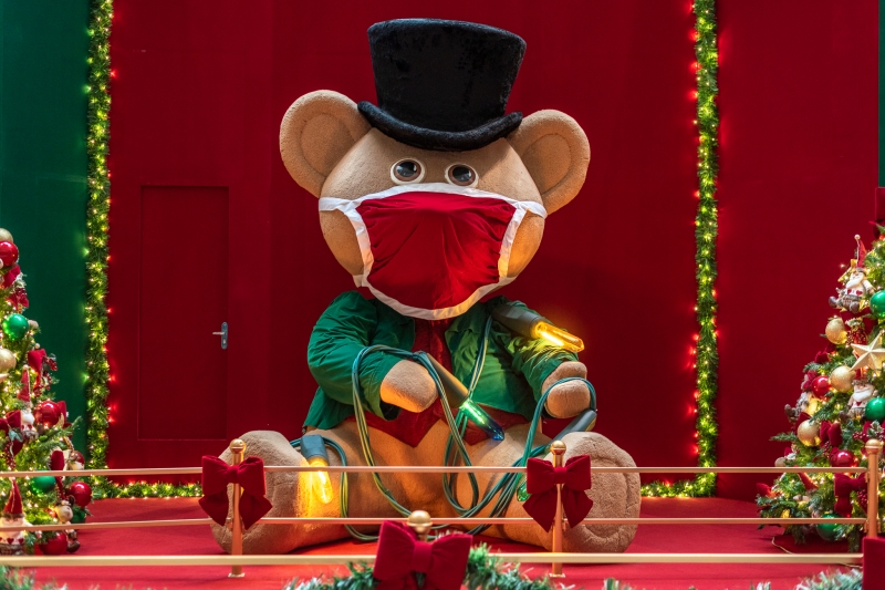 Urso Nilo é um dos destaques do Shopping Iguatemi, que terá ainda chamada do Papai Noel via WhatsApp