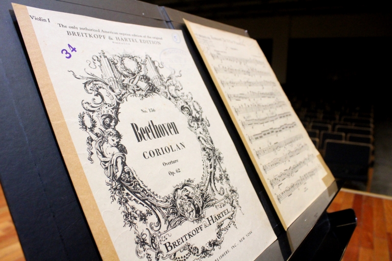 'Coriolan Overture' foi elaborada como introdução para a peça teatral do vienense Heinrich J. von Collin