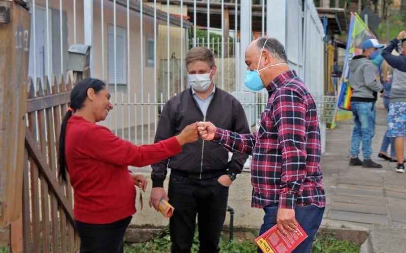 O deputado estadual Pepe Vargas, do PT, garantiu presença no segundo turno das eleições