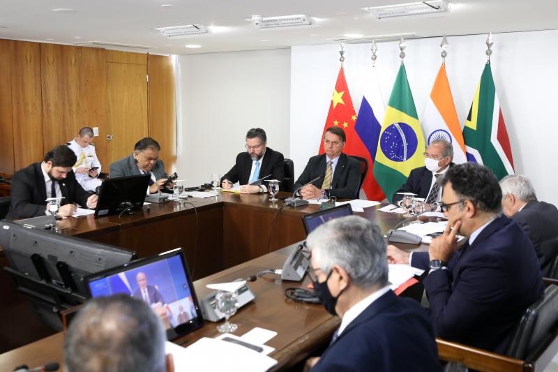 Em reunião online, Bolsonaro defendeu reforma da OMS e da OMC