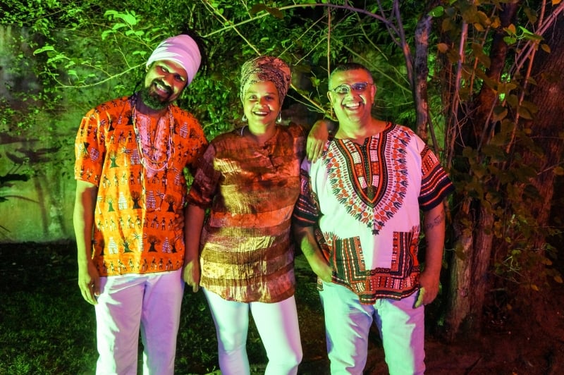 Trio Afroentes participa de evento que homenageia cantora no Dia da Consciência Negra