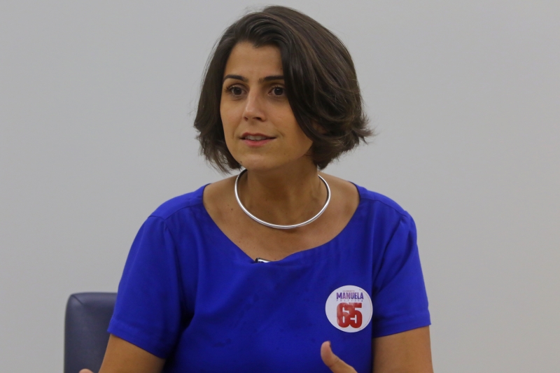 Manuela não possui filiação partidária desde que deixou o PCdoB, no fim de 2024