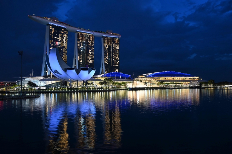 Ponto turístico da Marina Bay Sands em Cingapura seria beneficiado pela ação planejada entre as duas cidades