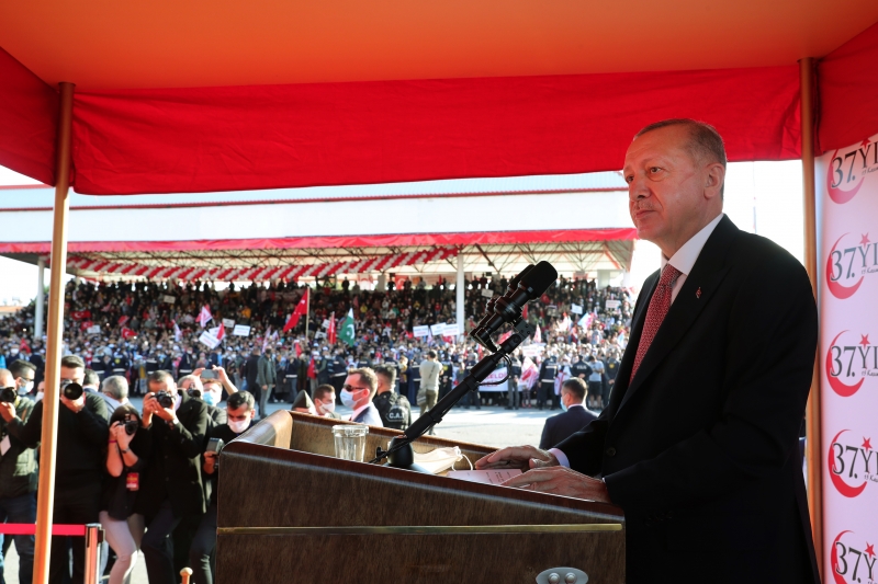 'Sempre nos vemos como parte da Europa', disse Erdogan 