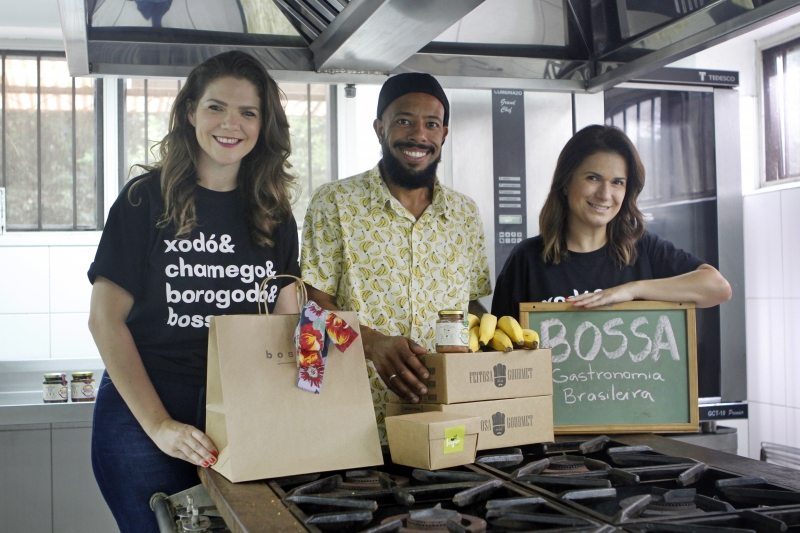 Liana, Fabrício e Viviane lideram iniciativa que une gastronomia e tecnologia