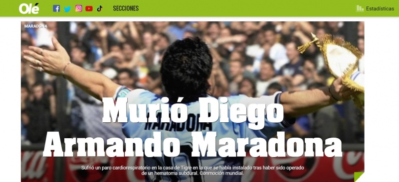 {'nm_midia_inter_thumb1':'https://www.jornaldocomercio.com/_midias/jpg/2020/11/25/206x137/1_maradona_ole-9197629.jpg', 'id_midia_tipo':'2', 'id_tetag_galer':'', 'id_midia':'5fbe8966c3efc', 'cd_midia':9197629, 'ds_midia_link': 'https://www.jornaldocomercio.com/_midias/jpg/2020/11/25/maradona_ole-9197629.jpg', 'ds_midia': 'Jornal Olé noticia a morte de Diego Maradona', 'ds_midia_credi': 'Ole/Reprodução/JC', 'ds_midia_titlo': 'Jornal Olé noticia a morte de Diego Maradona', 'cd_tetag': '1', 'cd_midia_w': '800', 'cd_midia_h': '366', 'align': 'Left'}