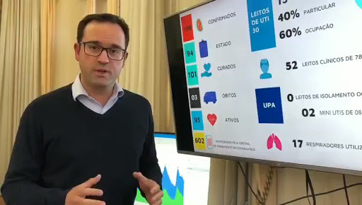 Antes de concorrer à Prefeitura, Segabinazzi era secretário municipal da Saúde