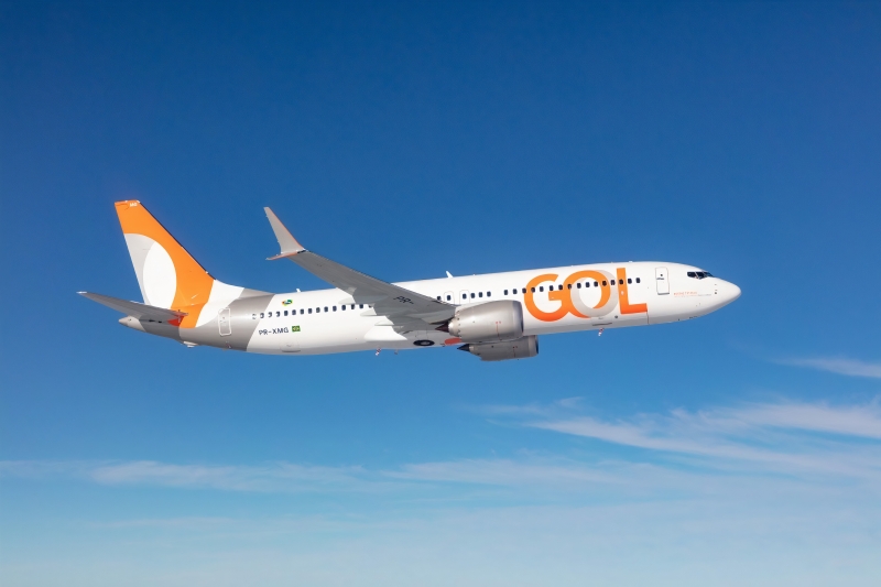 Gol foi a primeira companhia aérea no mundo que decolou a aeronave após revogação da suspensão