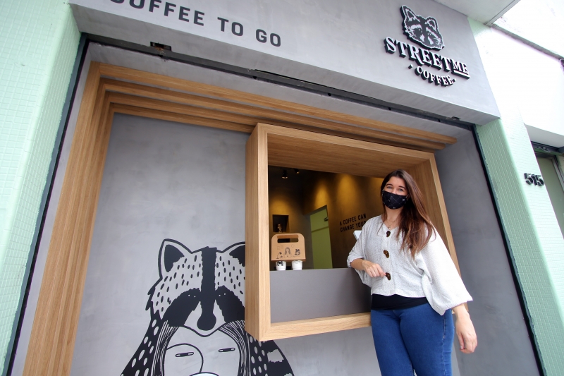 Fotos da cafeteria StreetME
Na foto: &Uacute;rsula Dresch Foto: LUIZA PRADO/JC