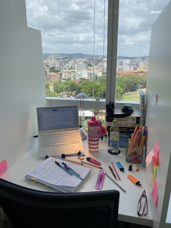 O Metta Espa&ccedil;o de Estudos, da Capital, tem cabines individuais Foto: ARQUIVO PESSOAL/DIVULGA&Ccedil;&Atilde;O/JC