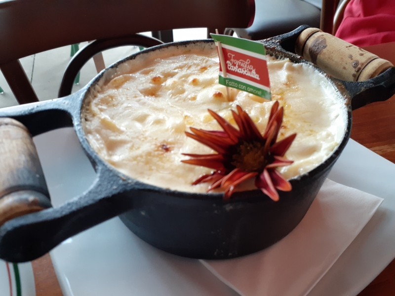 Espaguete à parisiense