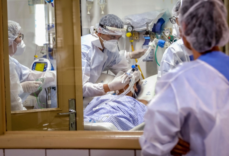 Desde o início do mês, são 105 novos pacientes internados em leitos intensivos no Estado