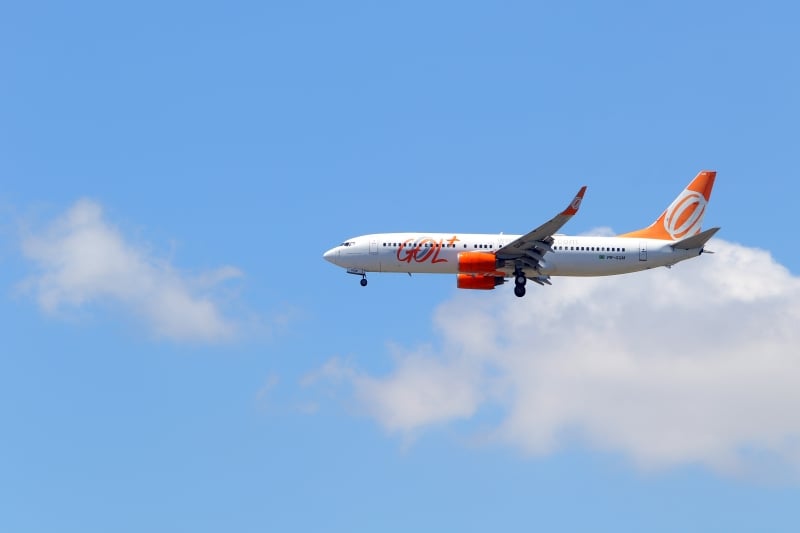 Em dezembro, Gol apontou um aumento de 29% em sua oferta de voos diários 