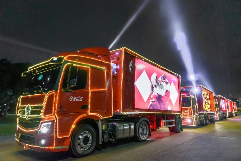 Caravana iluminada da Coca-Cola volta ao Rio Grande do Sul em 2020